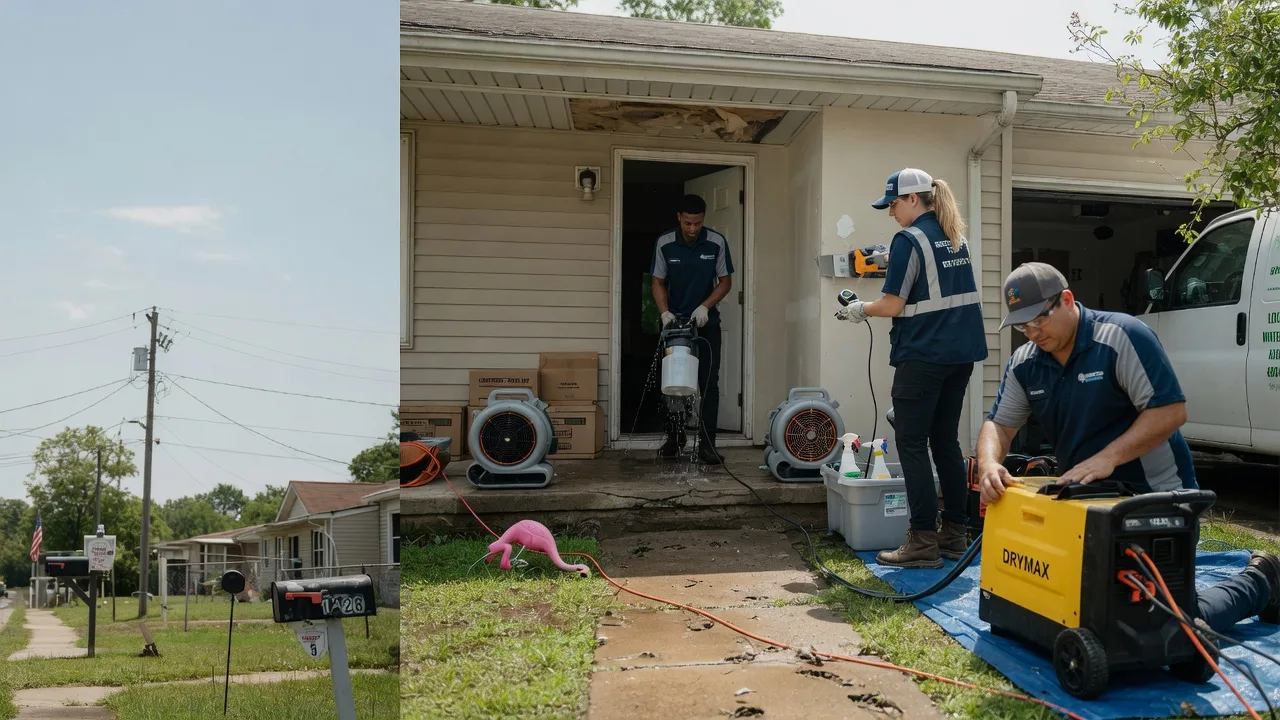 Storm Damage Water Removal in Cambridge, IL near me